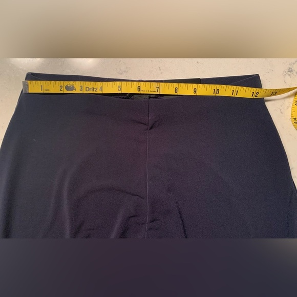 Alfani Women's Navy Wide Leg Pants NWT - SZ - PS - Picture 4 of 7